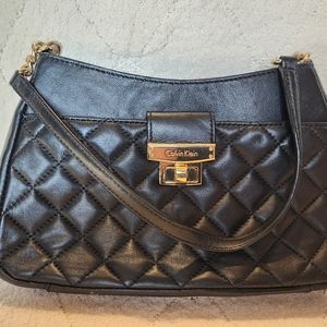Calvin Klein small black shoulder bag